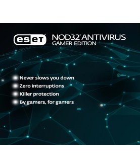 ESET NOD32 Antivirus Gamer Edition 2024 1 Jahr / 1 PC Key GLOBAL